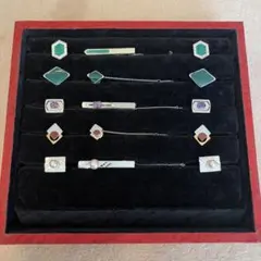 カフス,ネクタイピン　5セット