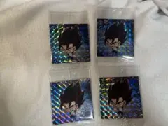 ドラゴンボールウエハース ベジット ホログラムシール 4枚セット