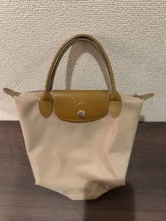 Longchamp ベージュ ハンドバッグ
