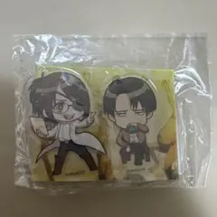 進撃の巨人　リヴァイ&ハンジ　サプライズボックス　アクリルジオラマ　アクスタ