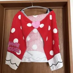 ミニーマウス フード付タオル ディズニーランド商品⭐️お値下げ中⭐️