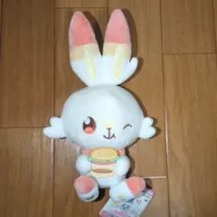 【タグ付き】ポケモン ポケピース ぬいぐるみ おいしいじかん ヒバニー