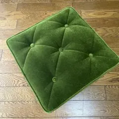 カリモク60 オットマン　モケットグリーンのサムネイル