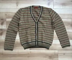 美品★MISSONI ミッソーニ モヘア混 ニット カーディガン 46