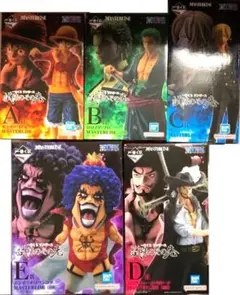 ワンピース　一番くじ　試練　フィギュア　イワンコフ　ミホーク　コンプ