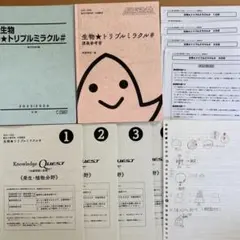 駿台テキスト】生物☆トリプルミラクル# 冬季 朝霧先生プリント板書 