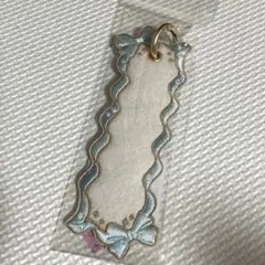 ファンファンシー　フクヤ　おなまえカスタム ネームタグキーホルダー　ブルー