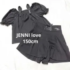 ジェニィラブ JENNIlove セットアップ 150 黒 ハート レースアップのサムネイル