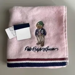 Polo Ralph Lauren タオルハンカチ ピンク　クマ
