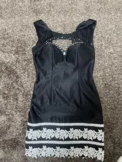 IRMA ブラック タイトドレス