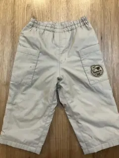 ファミリア パンツ 80 familiar ベージュ 送料込 257