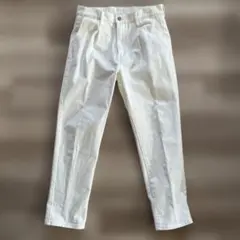 Lee別注 | ホワイトデニムスラックス L