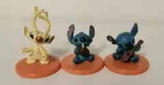 Disney Stitch ミニフィギュア 3体セット