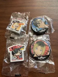 ハイキュー!! バッジ 消しゴム セット