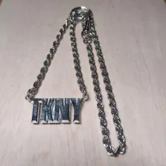 Swagger DKNY TKNY ロゴ ネックレス シルバーカラーのサムネイル