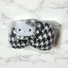キティ シークレットヘアゴム 千鳥格子柄