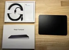 【美品】Magic Trackpad ブラック USB-Cケーブル付き
