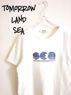 D221446 TOMORROWLAND × SEA グラフィックロゴTシャツ