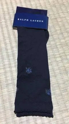 Ralph Lauren ネイビー花柄ソックス　新品