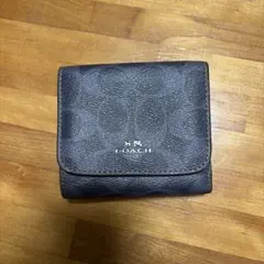 COACH 三つ折り財布 黒