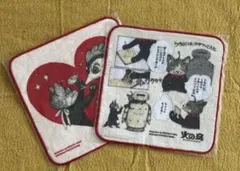 ヒグチユウコ　火の鳥マンガローグ　コットンハンカチ　2枚セットのサムネイル