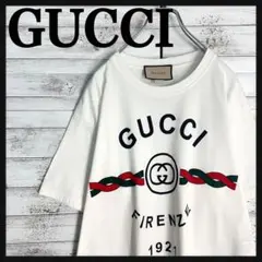 【美品・人気デザイン】グッチ　インターロッキングGG シェリーライン tシャツ白のサムネイル
