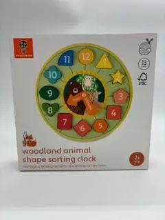 Orange Tree Toys 森のどうぶつソーティングクロック 新品 未使用