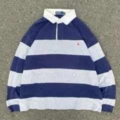 90s POLO BY RALPH LAUREN ラガーシャツ 常田大希 2XL
