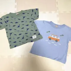 プティマイン petit main Tシャツ ２枚セット 100