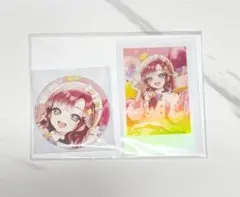 にじさんじ 早乙女ベリー 誕生日グッズ チェキ風カード&缶バッジ
