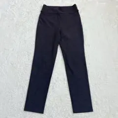 ペイズリー　ジャガード　ストレッチ　パンツ　茶色　日本製　Ｌのサムネイル