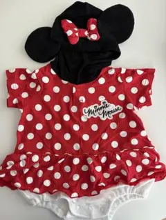 ミニーマウスロンパース 70-80cm Disney