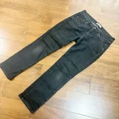 ユニクロ UNIQLO スキニージーンズ ブラック スキニーデニム