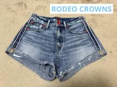 RODEO CROWNS デニムショートパンツ