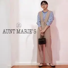 Aunt Marie's,フロントボタン2WAYサロペットスラックス美脚効果抜群のサムネイル