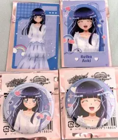 青木れいか　スマイルプリキュア　クリアカード　缶バッチ　ファッションシリーズ