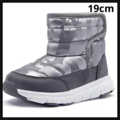寒くなる前に✨あったか可愛い❤スノーブーツ 19cm キッズ ウインターブーツ