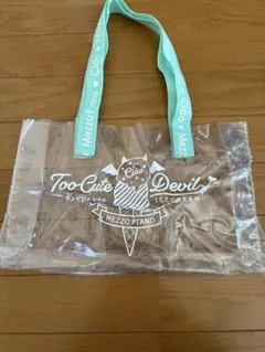 Mezzo Piano クリアトートバッグ