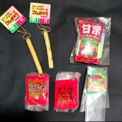 お菓子　ミニチュアチャーム　ボールチェーン