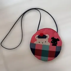 ファミリア ポシェット いちご ストロベリー ファミリアチェック 赤 完売品 ♡ ファミリア ポシェット いちご ストロベリー ファミリアチェック 赤