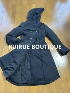 【RUIRUE BOUTIQUE】黒ロングダウンジャケット
