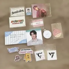 SEVENTEEN ウジ シール コースター 証明写真