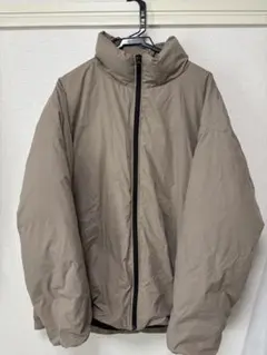 MUJI Labo 撥水 スタンドカラー ダウンコート L-XL ベージュ　美品