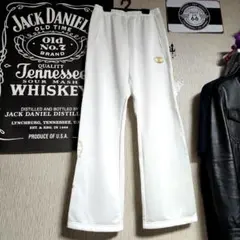 平成 グランジ Champion ジャージ パンツ お兄系 ギャル男 白 金 Lのサムネイル