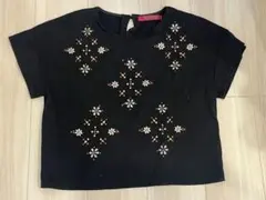 Tシャツ 黒　ANNA SUI アナスイ