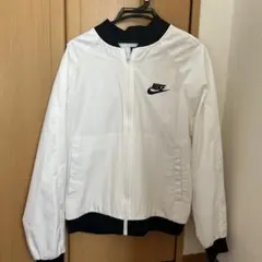 Nike ナイロンジャケット XL ホワイト/ブラック
