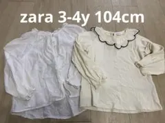 zara 3-4y 104cm ブラウス