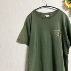 フルーツオブザルーム グリーン Tシャツ 半袖 プリント M ヴィンテージ