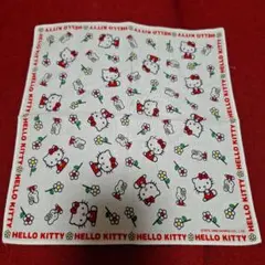 ハローキティ ♥️ハンカチ　1999 約27cm x 25cm 希少　レア