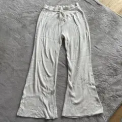 ユニクロ ウォッシャブルニットリブパンツ XL